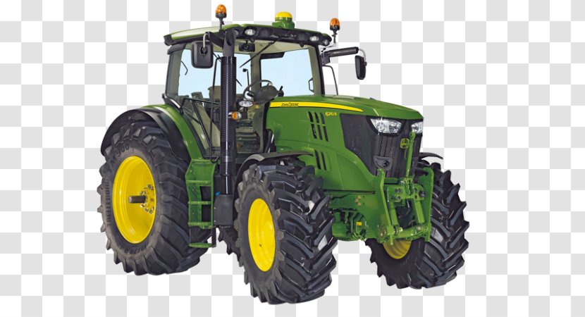 John Deere Tractor Agricultural Machinery CNH Industrial Agriculture - Heavy Transparent PNG