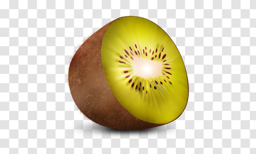 Kiwifruit ICO Icon - Green Kiwi Transparent PNG