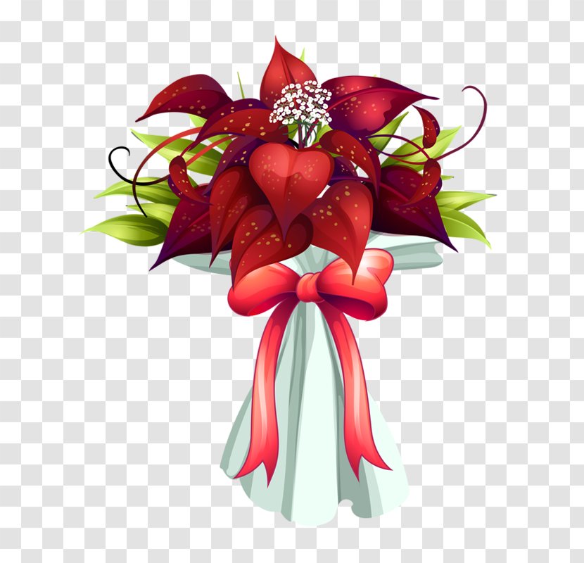 Flower Bouquet Clip Art - Plant - Of Flowers Transparent PNG