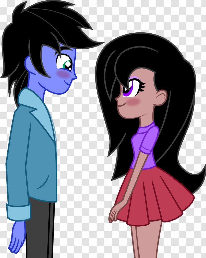 Flash Sentry Homo Sapiens Boy Equestria Man - Heart - Lovebirds Transparent PNG