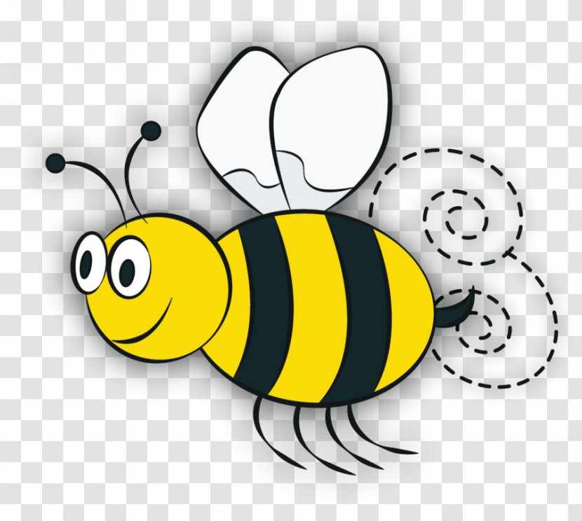 Honey Bee Insect Clip Art - Abstract Animal Transparent PNG