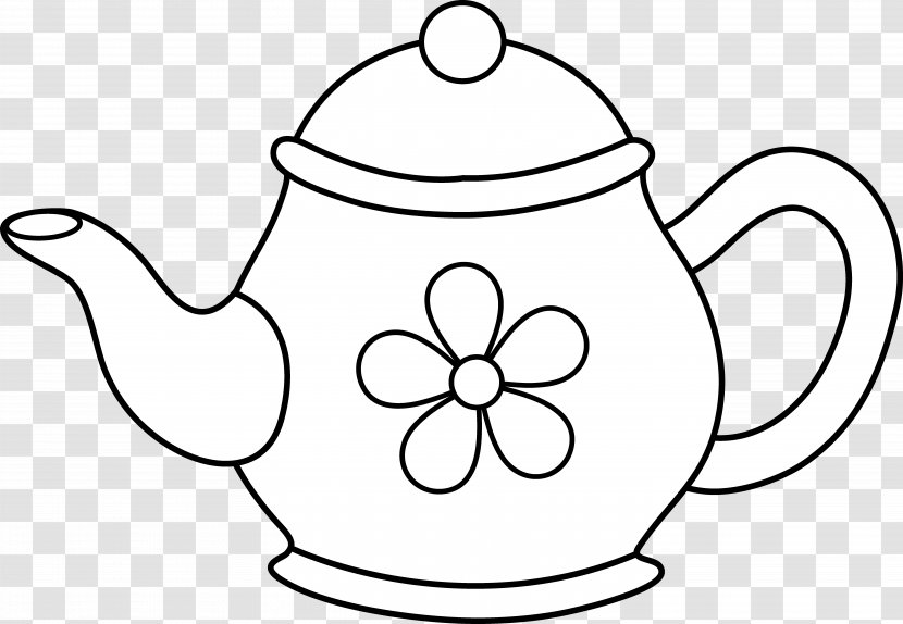 Teapot Kettle Clip Art - Artwork - Tea Time Transparent PNG