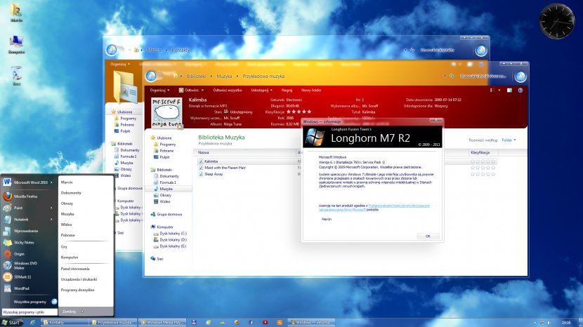Development Of Windows Vista 7 Computer Software Theme - Program - Longhorn Transparent PNG