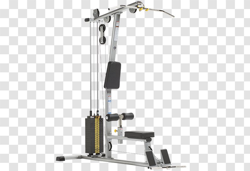 Pulldown Exercise Machine Equipment Row - Physical Fitness - Weight Transparent PNG