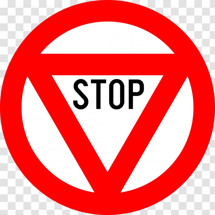 Priority Signs Stop Sign Traffic Vienna Convention On Road And Signals Clip Art - Trademark Transparent PNG