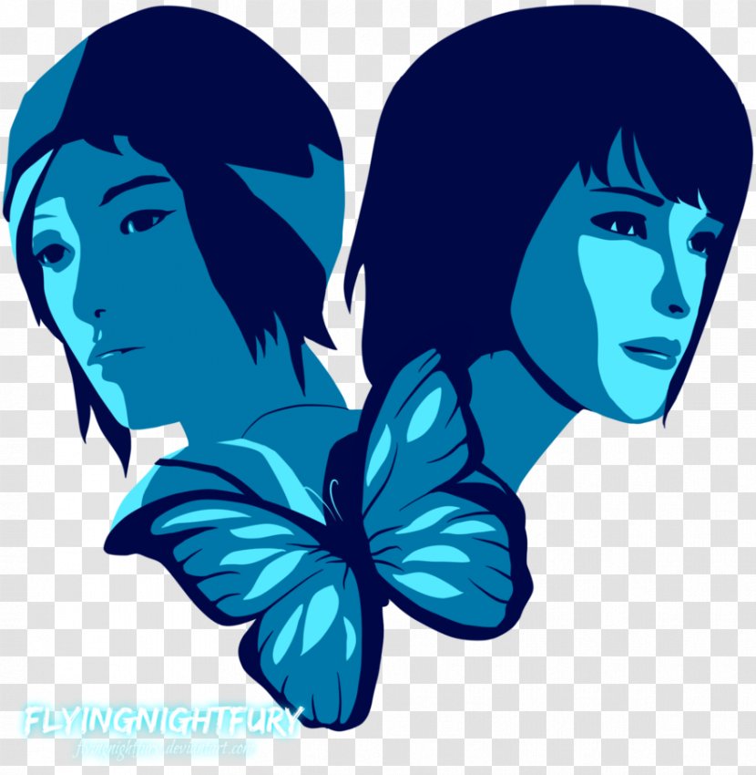 Turquoise Character Microsoft Azure Clip Art - Face - Life Is Strange Chloe Tattoo Transparent PNG