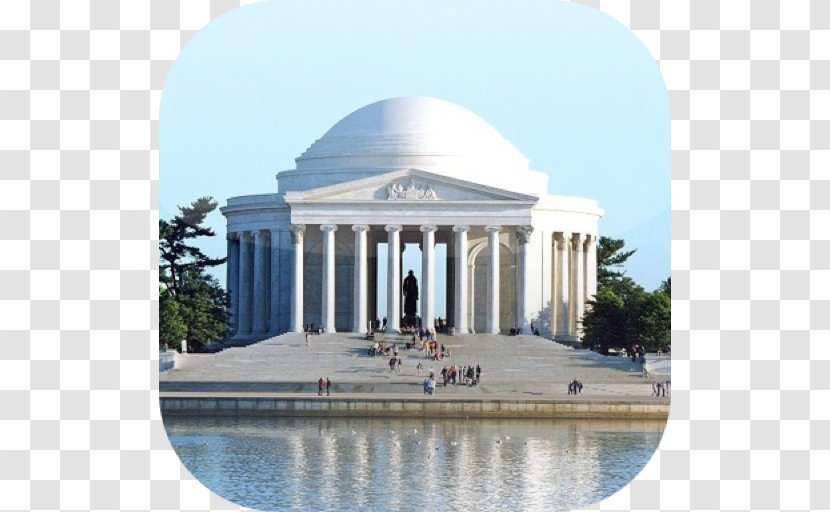 Thomas Jefferson Memorial Washington Monument Lincoln Vietnam Veterans Korean War - Reflecting Pool - Tourism Transparent PNG