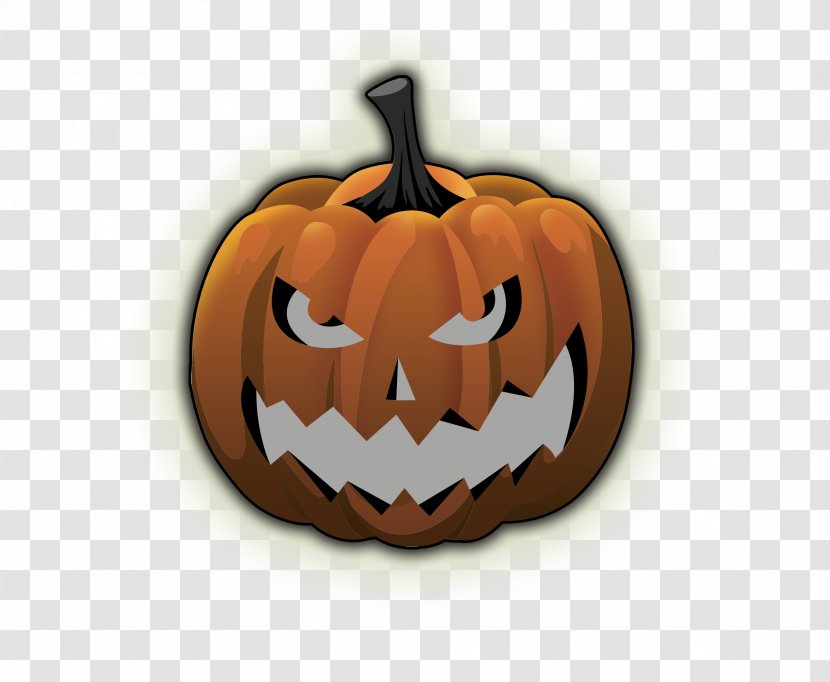 Jack-o'-lantern Calabaza Pumpkin Halloween - Orange Transparent PNG