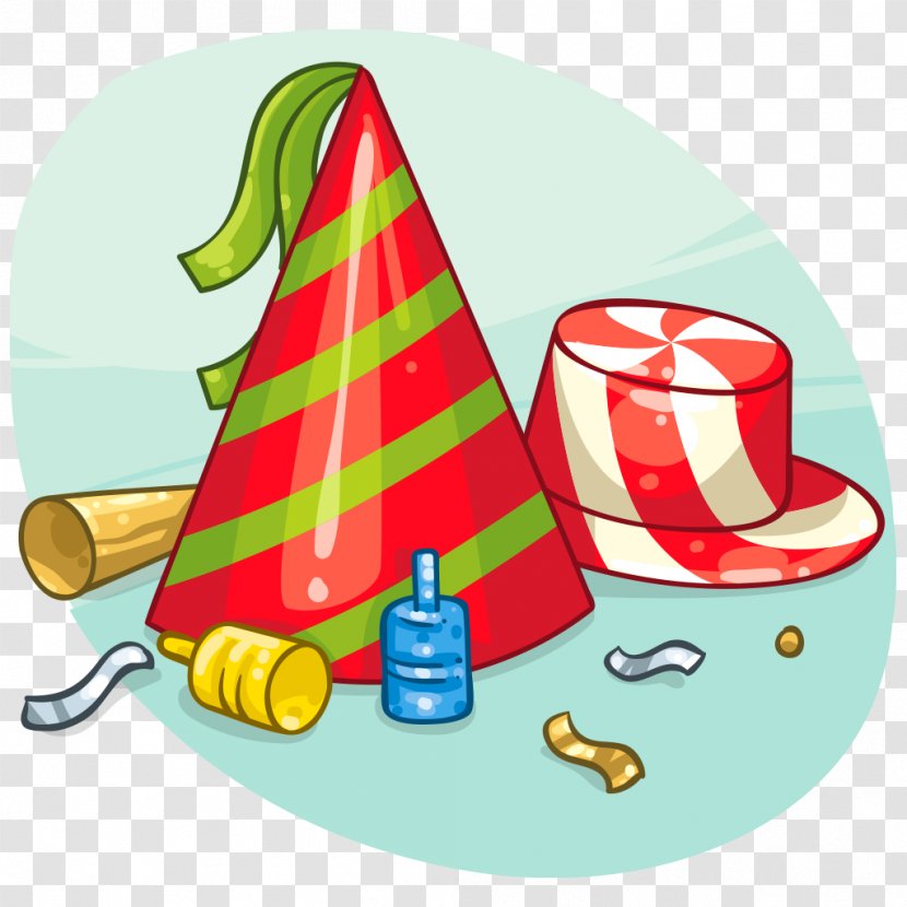 Party Hat Cone Clip Art - New Year's Eve Transparent PNG
