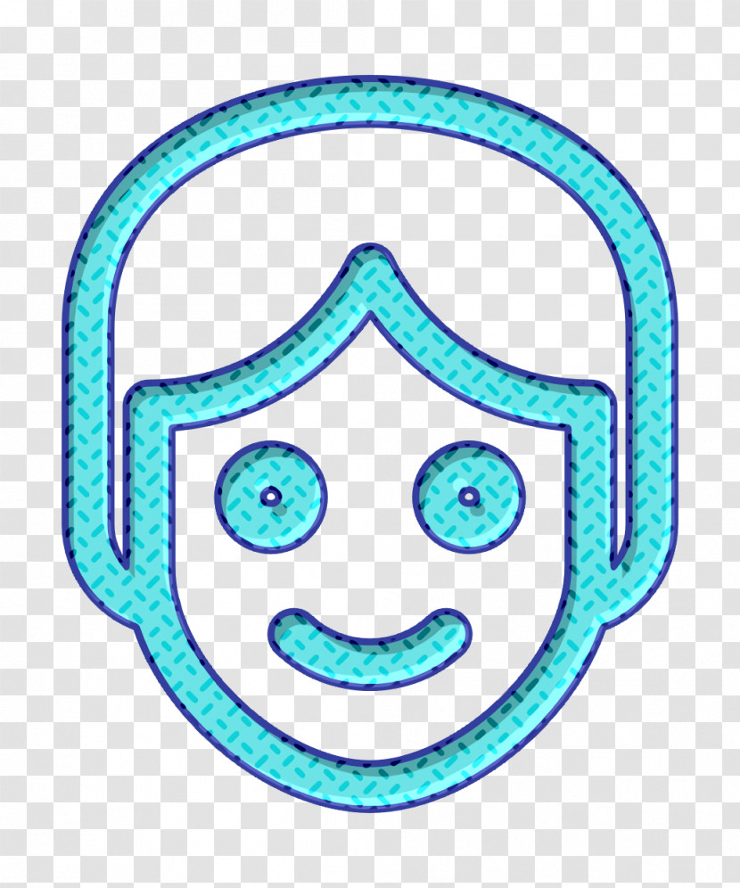 Smiley And People Icon Girl Icon Emoji Icon Transparent PNG