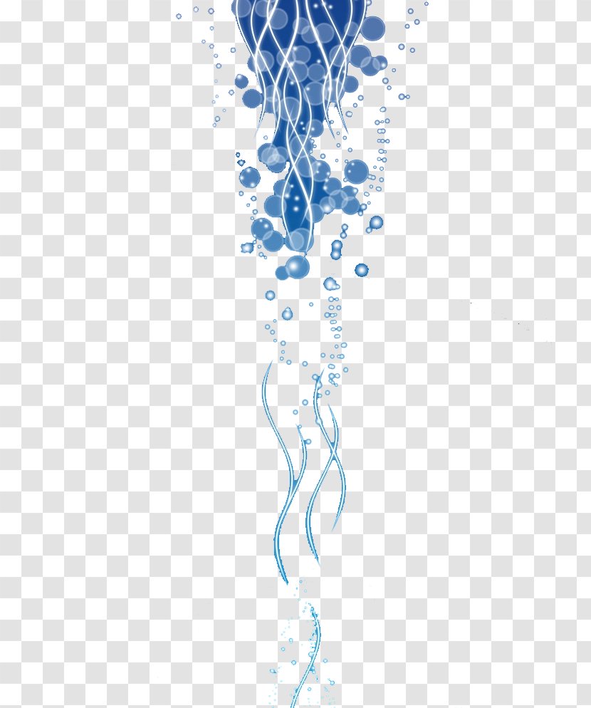 Water Milky Way Galaxy - Blue Transparent PNG