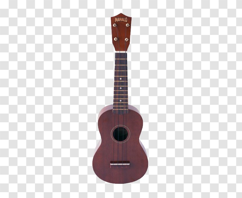 Ukulele Musical Instrument Steel-string Acoustic Guitar String - Cartoon - Brown Transparent PNG