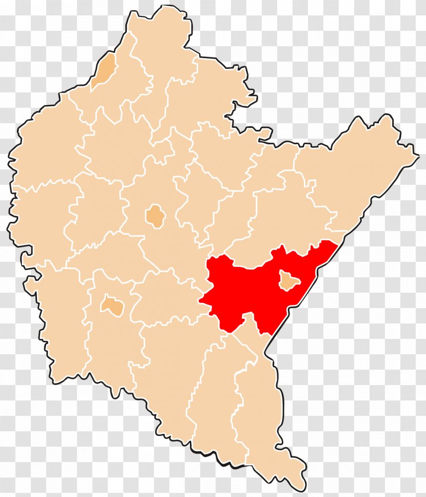 Gmina Fredropol Lesko County Map Red Ruthenia Administrative Division Transparent PNG