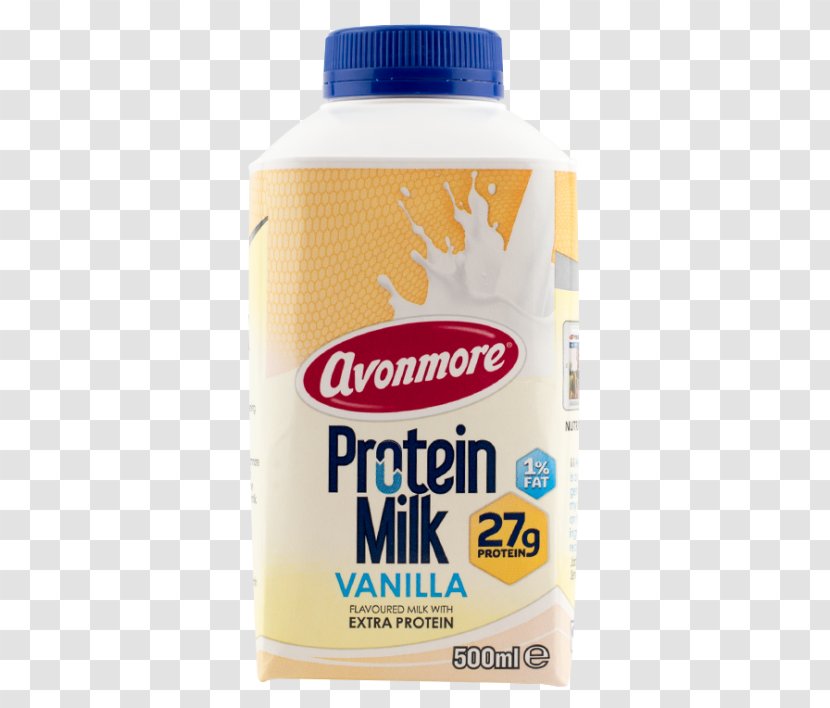 Flavored Milk Nutrition Protein Concentrate - Cream Transparent PNG