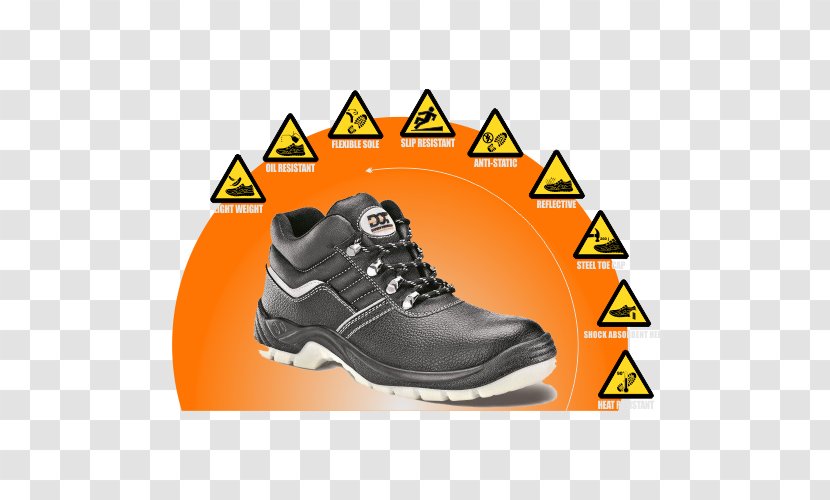 Safety Footwear Steel-toe Boot Protective Shoe - Running Transparent PNG