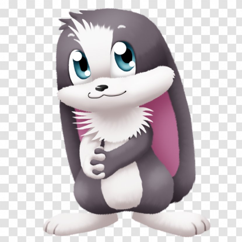 Bugs Bunny My Melody Schnuffel Rabbit - Mammal - Hand Painted Rabbit,gray,Hold Hands,Cartoon Transparent PNG