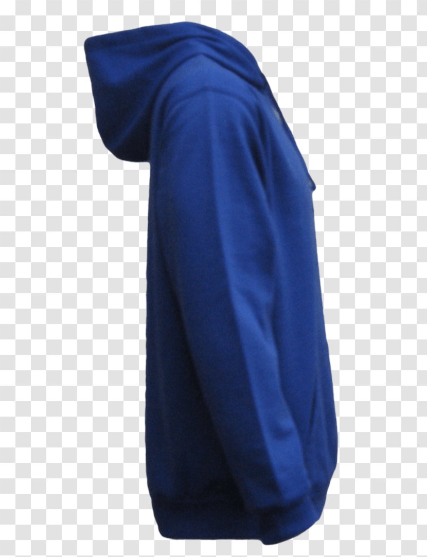 Hoodie Shoulder Sweater Trademark Entry-level Job - Cobalt Blue Transparent PNG