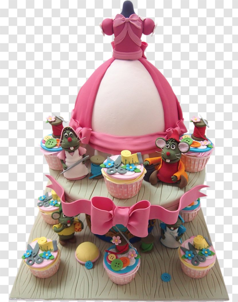 Birthday Cake Cupcake Sugar Torte Decorating Transparent PNG