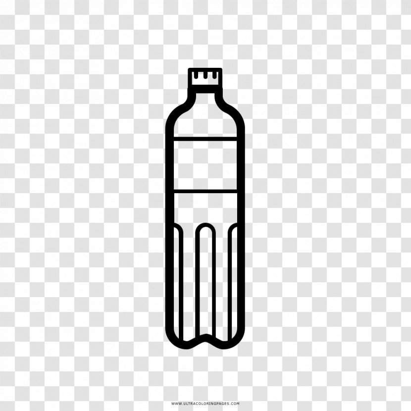 Water Bottles Plastic Bottle Recycling - Monochrome Transparent PNG