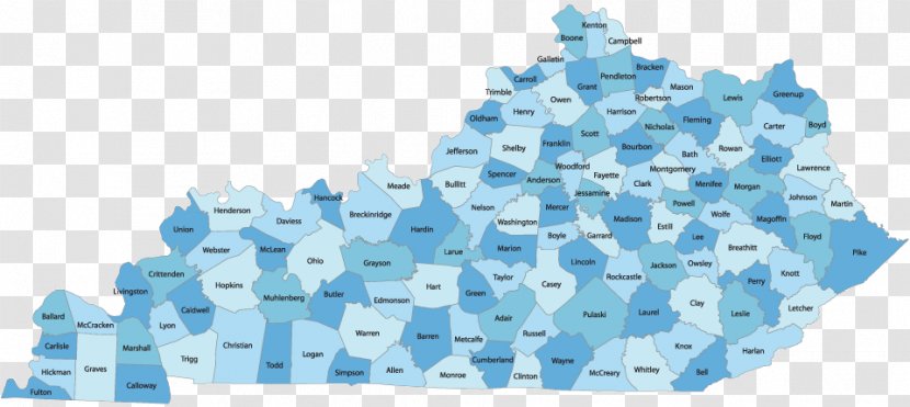 Frankfort World Map Road Pulaski County, Kentucky - Blue Transparent PNG
