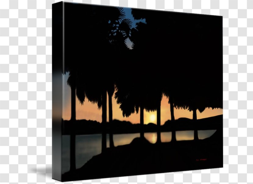 Picture Frames Heat Silhouette Rectangle - Reflection Transparent PNG