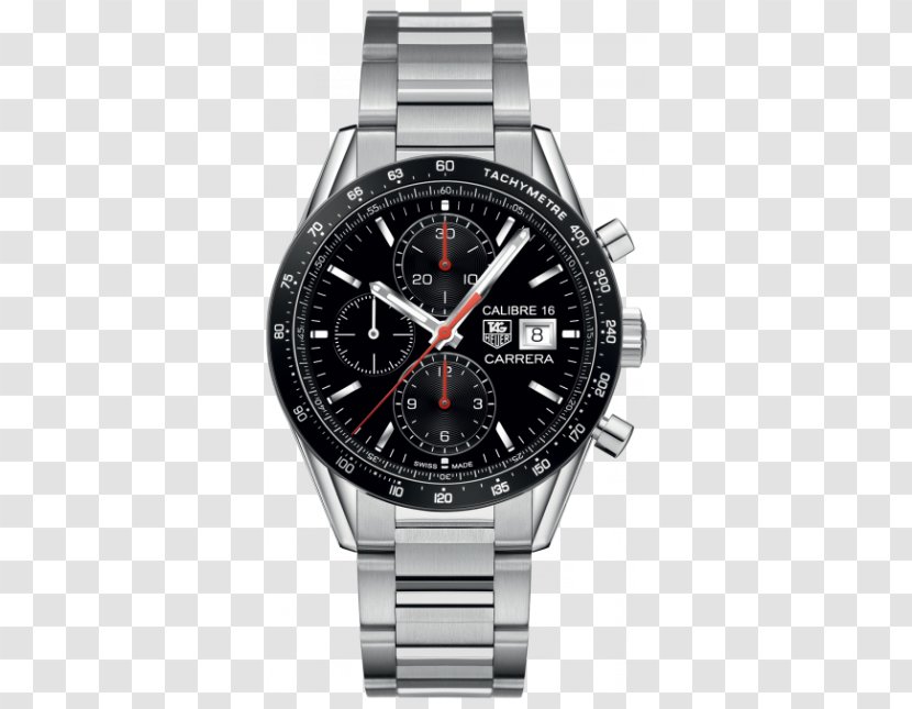TAG Heuer Carrera Calibre 16 Day-Date Chronograph Automatic Watch - Tag Transparent PNG
