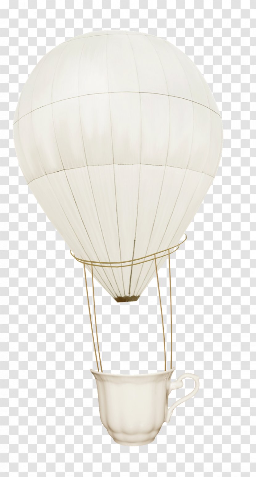 Hot Air Balloon Lighting - Hand-painted Balloons Transparent PNG