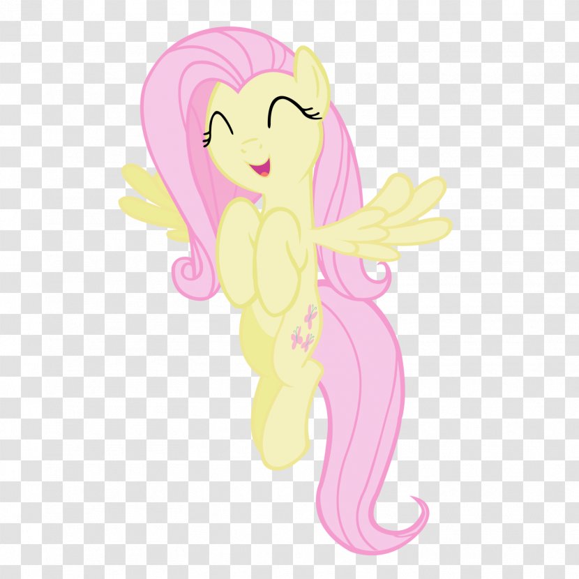 Fluttershy Rainbow Dash Pony - Fairy - Horse Transparent PNG