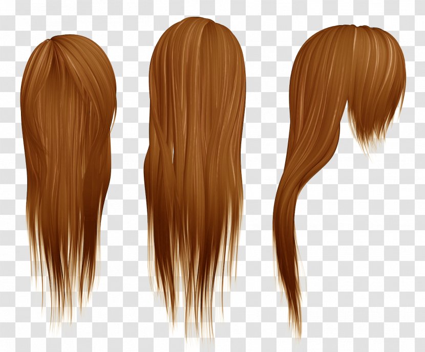 Hairstyle Wig Step Cutting - Heart - Women Hair Transparent PNG