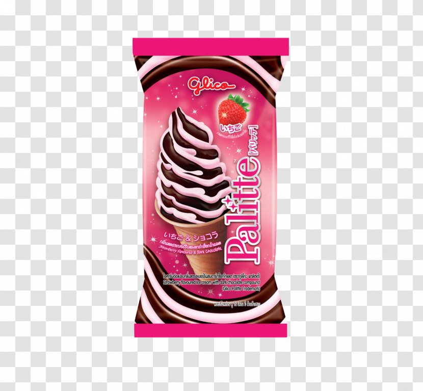 Ice Cream ジャイアントコーン Ezaki Glico Co., Ltd. Flavor Strawberry Transparent PNG