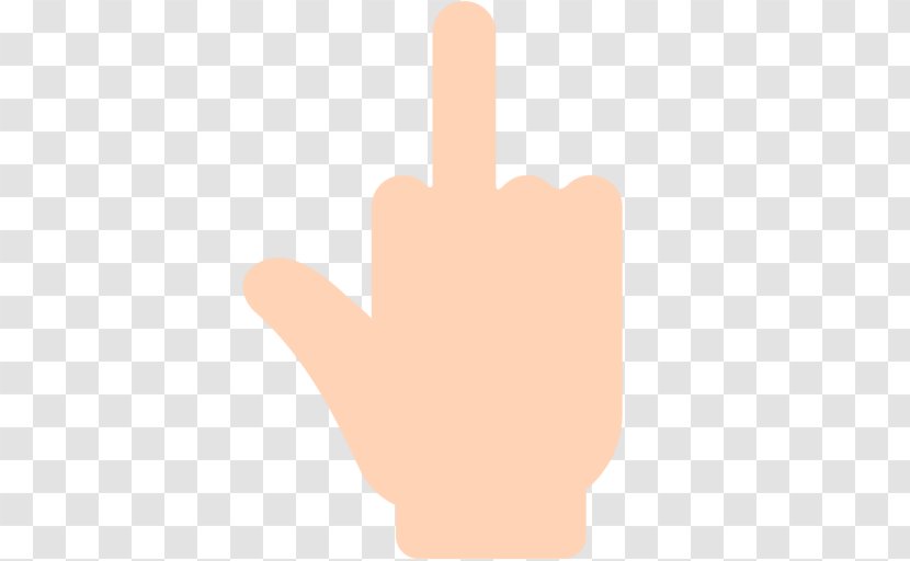 Thumb Hand Model - Mittelfinger Transparent PNG