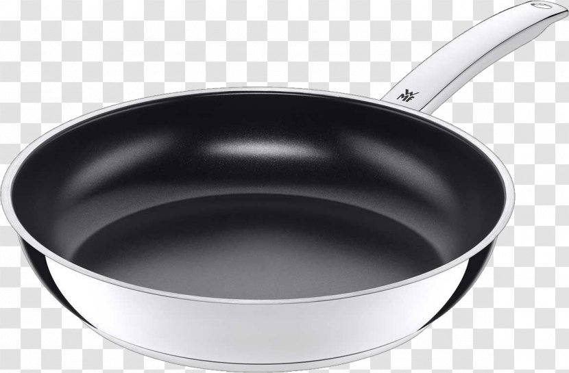 Frying Pan Stainless Steel Induction Cooking Non-stick Surface - Coating Transparent PNG