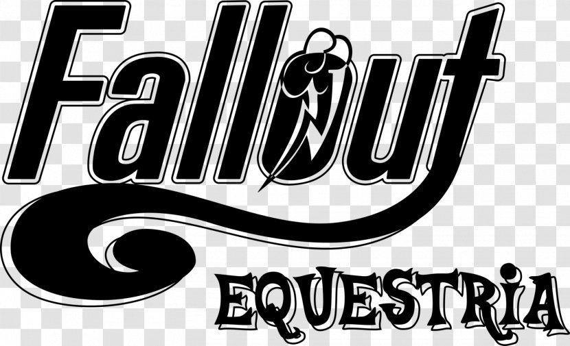 Fallout: New Vegas Equestria California Wiki - Black And White - Fallout 4 Vector Transparent PNG
