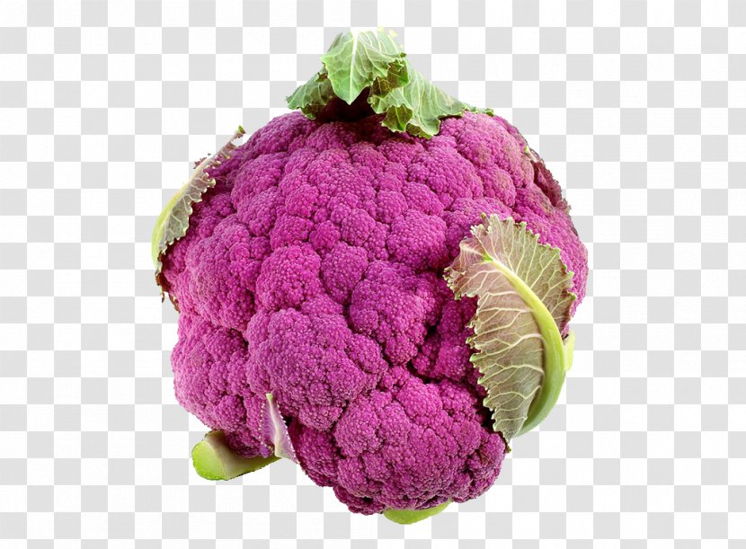 Cauliflower Broccoli Vegetable Kohlrabi Brassica Oleracea Var. - Food - Red Transparent PNG