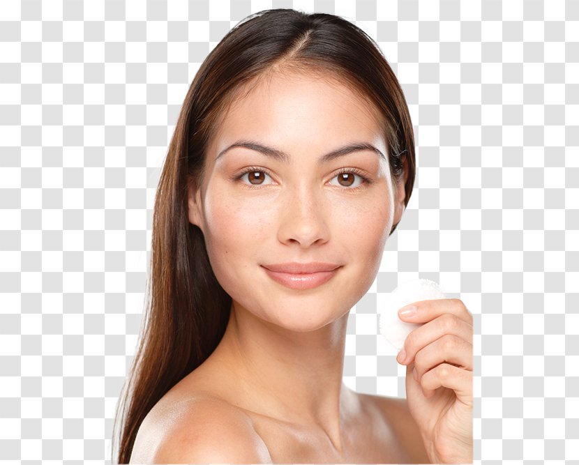 Skin Care Elastin Human Cream - Woman Face Transparent PNG
