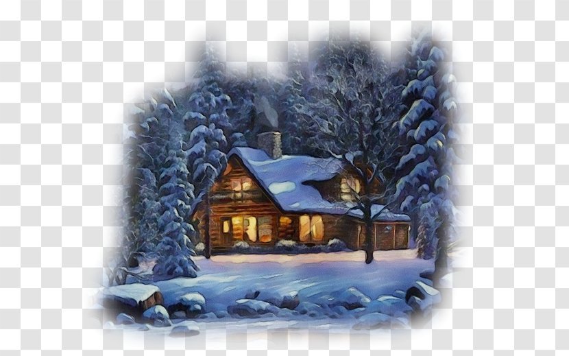 25 December Christmas Day - Eve - Pine Family Building Transparent PNG