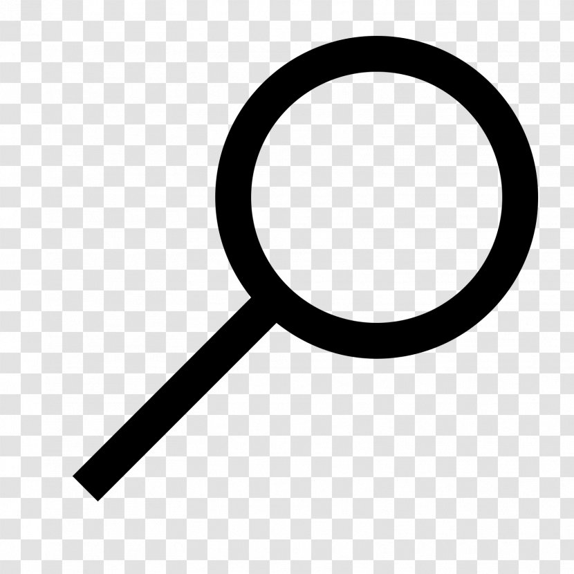 Search - Magnifying Glass - Ribbon Transparent PNG