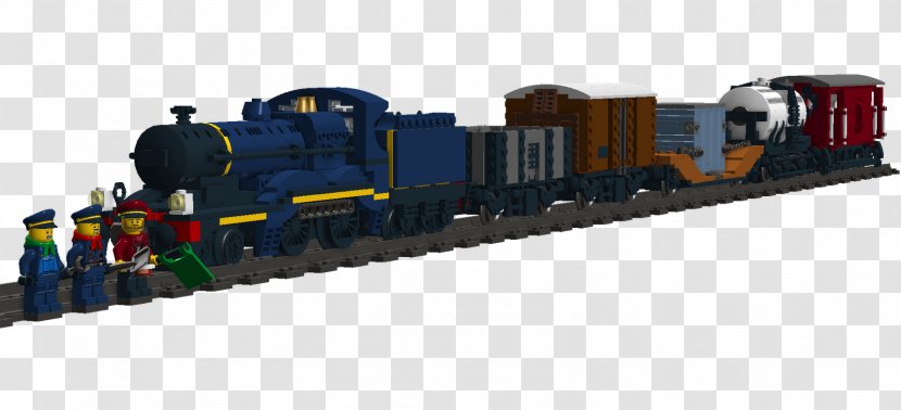 Train Rail Transport Railroad Car Toy Steam Locomotive - Lego Transparent PNG