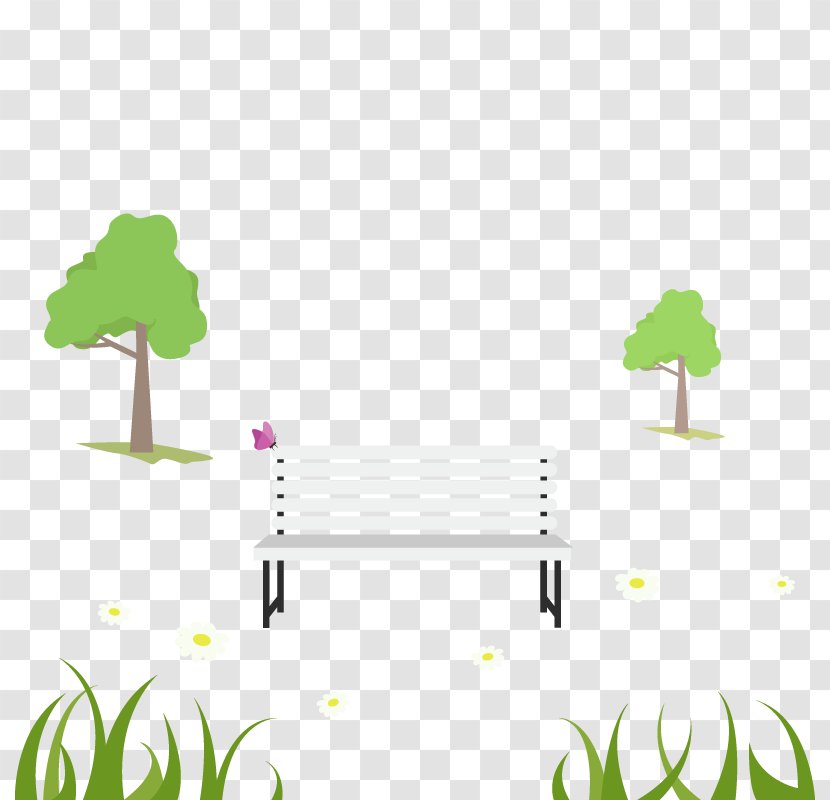 Park Chair - Designer - Vector Transparent PNG