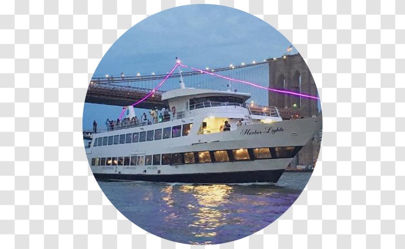Harbor Lights Cruise Yacht Charter NYPartyCruise - Water Transportation Transparent PNG