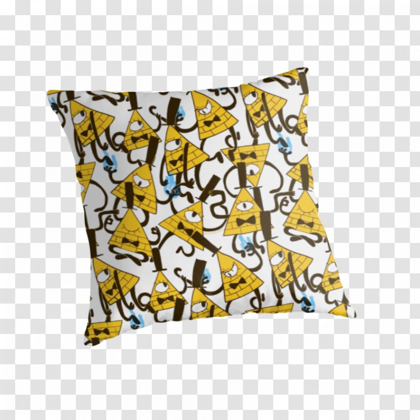 Cushion Throw Pillows Bill Cipher Textile - Pillow Transparent PNG