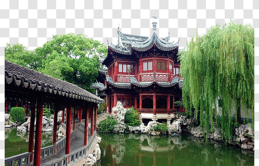 The Bund Yu Garden Huangshan City Hangzhou Suzhou - Nanjing Road - Shanghai Town Building Three Transparent PNG