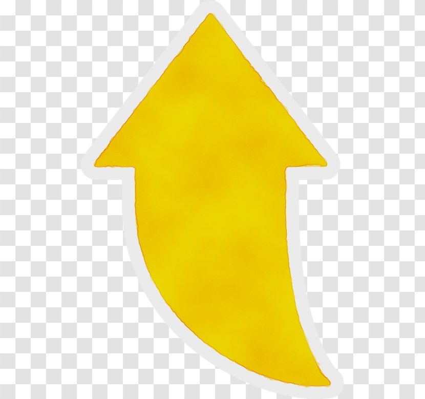 Yellow Symbol Sign Triangle - Paint Transparent PNG