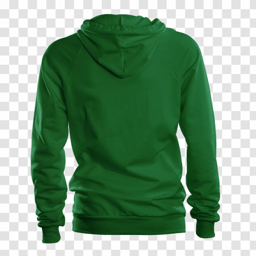 Hoodie T-shirt Bluza Clothing - Green Transparent PNG