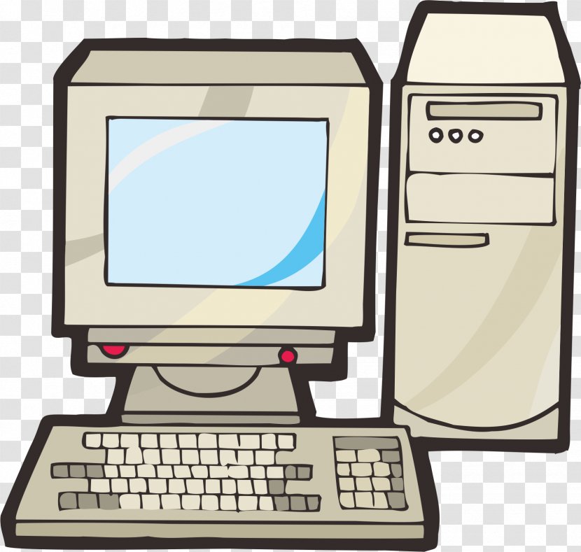 Personal Computer Keyboard Drawing - Desktop - Vector Material Transparent PNG