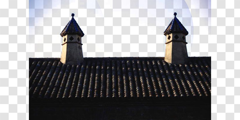 Roof Tiles Architecture Building - Photography - Chimney On The Transparent PNG