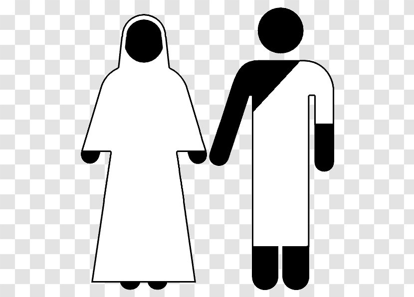 Mecca Ihram Hajj Umrah Islam - White - Muslim Women Transparent PNG