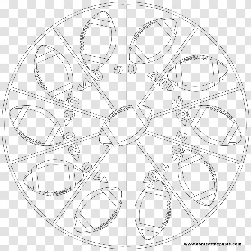Alloy Wheel Car Bicycle Wheels Rim Circle - Spoke Transparent PNG