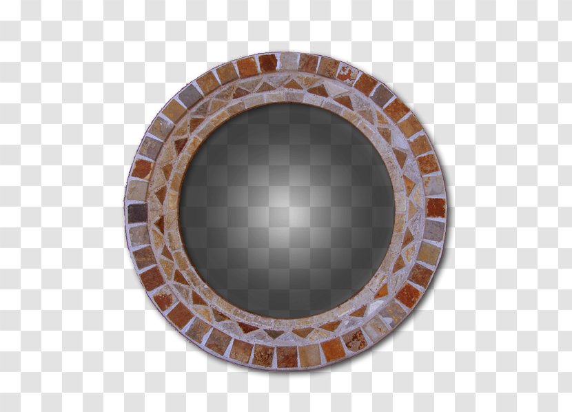 Copper Circle Tableware Transparent PNG