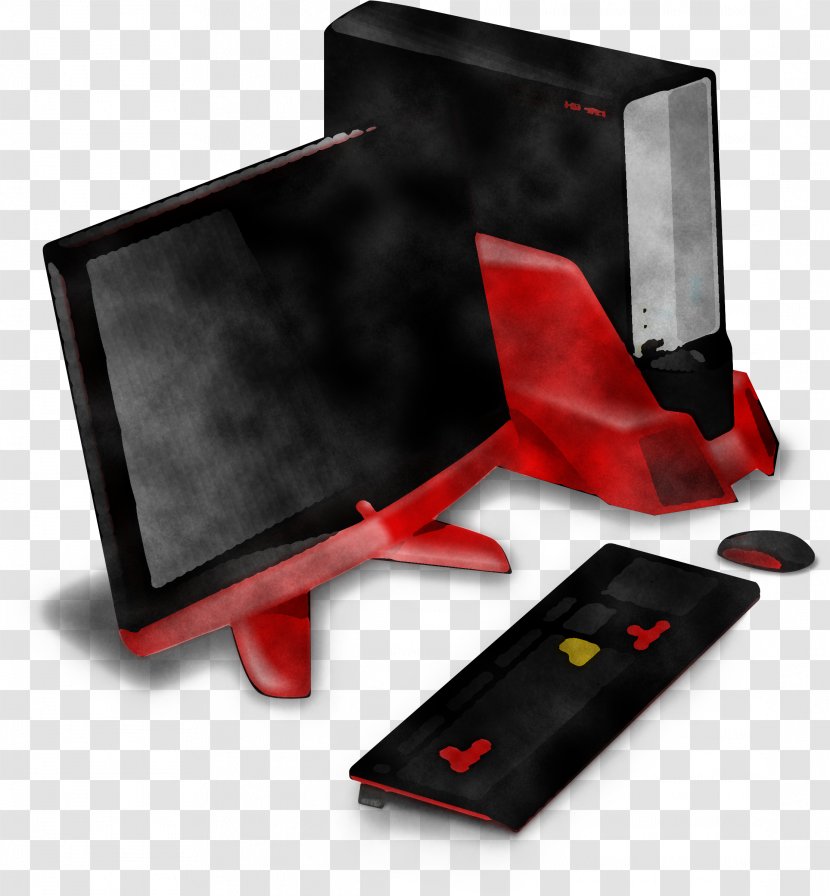 Red Technology Multimedia Gadget Transparent PNG